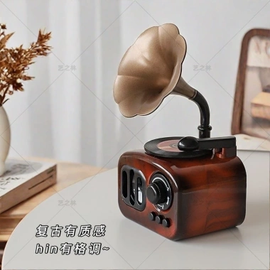 5.103 người khen: Hộp âm nhạc Retro 8 tông, trang trí phòng khách, quà sinh nhật 110k 2