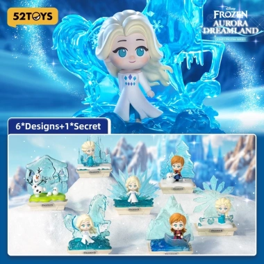 52TOYS Disney Frozen Aurora Dreamland Blind Box Figure Nhân Vật Giá 320.000₫ 4