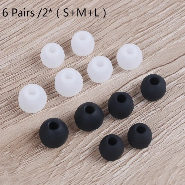 6 Cặp Đệm Tai Silicone S M L - Tai Nghe Nhét Tai Đa Năng, Thay Thế, Giá 22.400₫ 9 6 Cặp Đệm Tai Silicone S M L - Tai Nghe Nhét Tai Đa Năng, Thay Thế, Giá 22.400₫ 9