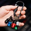 6 Móc chìa khóa Adapter mũi khoan – Giá đỡ đầu tua vít cầm tay, nhẹ, thay đổi nhanh, dài lục giác, dụng cụ ngoài trời 8
