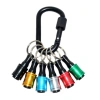 6 Móc chìa khóa Adapter mũi khoan – Giá đỡ đầu tua vít cầm tay, nhẹ, thay đổi nhanh, dài lục giác, dụng cụ ngoài trời 9