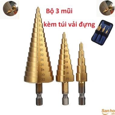 6 Mũi Khoan Tháp HSS Phủ Titan Đa Năng, Mở Lỗ Kim Loại Dễ Dàng, Giá Tiết Kiệm 2 6 Mũi Khoan Tháp HSS Phủ Titan Đa Năng, Mở Lỗ Kim Loại Dễ Dàng, Giá Tiết Kiệm 2
