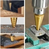 6 Mũi Khoan Tháp HSS Phủ Titan Đa Năng, Mở Lỗ Kim Loại Dễ Dàng, Giá Tiết Kiệm 3