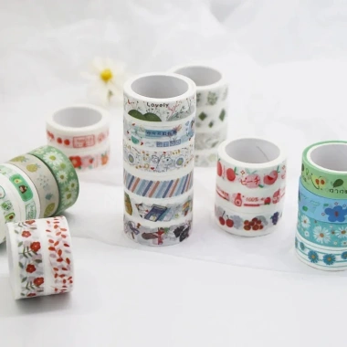 60 Cuộn Washi Băng Sổ Tay Nhân Vật Cổ Hộp Quà Tặng Người Mới Bắt Đầu LGOR