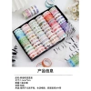 60 Cuộn Washi Băng Sổ Tay Nhân Vật Cổ Hộp Quà Tặng Người Mới Bắt Đầu LGOR 6