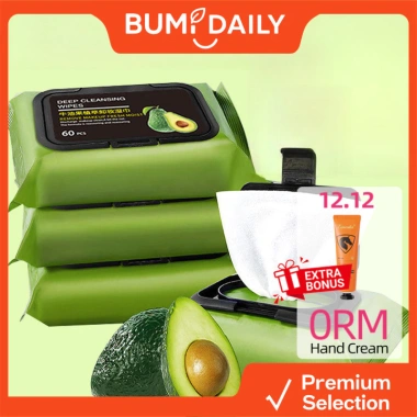 720 Khăn Lau Trang Điểm Bơ ướt không rửa, dùng 1 lần, da nhạy cảm, giá 139k