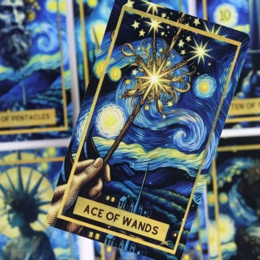 78 lá bài Tarot Ma Thuật Ban Đêm Đầy Sao - Rider Waite 10.3x6cm, giá ưu đãi 83.160₫ 4