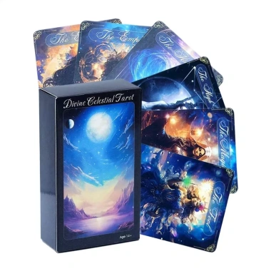 78 Thẻ Divine Celestial Tarot 10.3×6cm – Dễ Dàng Sân Khấu Nữ, Giá 85.320₫