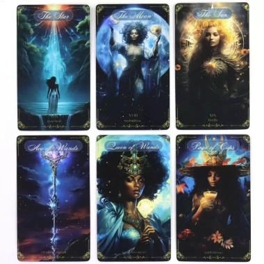 78 Thẻ Divine Celestial Tarot 10.3×6cm – Dễ Dàng Sân Khấu Nữ, Giá 85.320₫