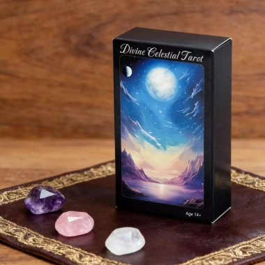 78 Thẻ Divine Celestial Tarot 10.3×6cm – Dễ Dàng Sân Khấu Nữ, Giá 85.320₫