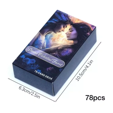 78 Thẻ Divine Celestial Tarot 10.3×6cm – Dễ Dàng Sân Khấu Nữ, Giá 85.320₫