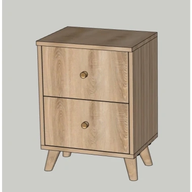 A63 Tủ đầu giường hiện đại không ổ khóa - Giá chỉ 690.000, giảm 144.900 4