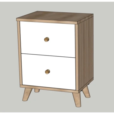 A63 Tủ đầu giường hiện đại không ổ khóa - Giá chỉ 690.000, giảm 144.900 5