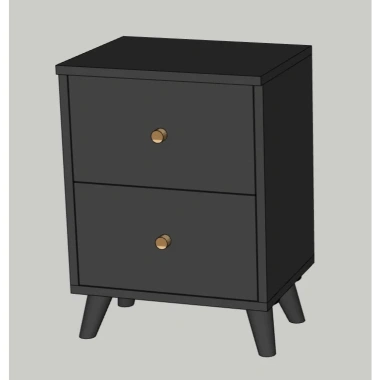 A63 Tủ đầu giường hiện đại không ổ khóa - Giá chỉ 690.000, giảm 144.900 6