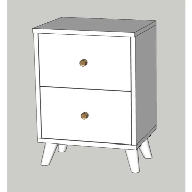 A63 Tủ đầu giường hiện đại không ổ khóa - Giá chỉ 690.000, giảm 144.900 8