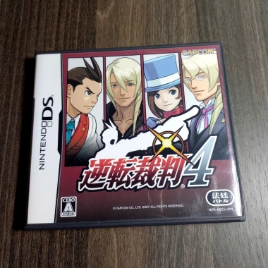 Ace Attorney Phoenix Wright 4 DS Nhật Fullbox - Giá chỉ 300.000, giảm từ 366.000