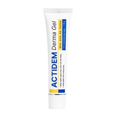 Actidem Derma Gel 18g Giảm Mụn, Mờ Thâm - Hiệu Quả Nhanh, Giá Ưu Đãi 144.000 VND 6
