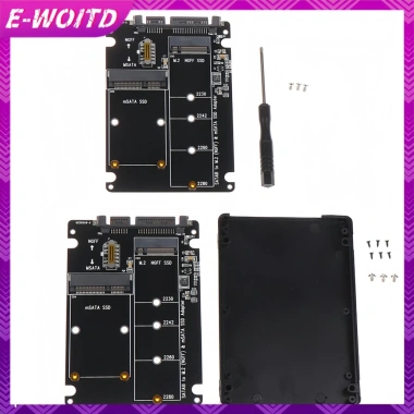Adapter E-woitd NGFF sang SATA 3 - Vỏ MSATA SSD/HDD M.2, Giá chỉ 88.400 VND