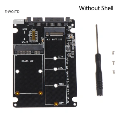 Adapter E-woitd NGFF sang SATA 3 - Vỏ MSATA SSD/HDD M.2, Giá chỉ 88.400 VND 10 Adapter E-woitd NGFF sang SATA 3 - Vỏ MSATA SSD/HDD M.2, Giá chỉ 88.400 VND 10
