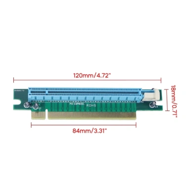 Adapter PCI Express 16X 90 Do SOYIT cho 1U Máy Chủ - Mở rộng, giá ưu đãi 102.377 VND 2