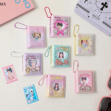 Album Ảnh 2/3 Inch Hàn Quốc Gấu Đáng Yêu - Photocard Giá Đỡ Thẻ Lưu Trữ KPOP Bộ Sưu Tập Sách Giá 45.360 VND 2