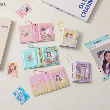 Album Ảnh 2/3 Inch Hàn Quốc Gấu Đáng Yêu - Photocard Giá Đỡ Thẻ Lưu Trữ KPOP Bộ Sưu Tập Sách Giá 45.360 VND 5