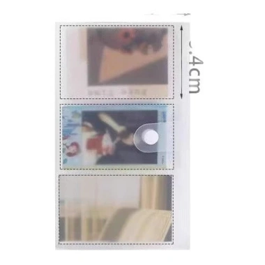 Album Polaroid 9cm Đa Năng Lưu Trữ Ảnh Bưu Thiếp, Miếng Dán, Phim Vé, Thẻ Kỷ Niệm Nhỏ Gọn Sang Trọng