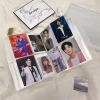 Album Polaroid 9cm Đa Năng Lưu Trữ Ảnh, Vé, Thẻ, Sách - Thư Mục Dây Kéo Aidou 7