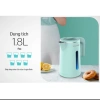 Ấm Đun Nước Siêu Tốc 2 Lớp Cách Nhiệt 1.8L/2L 1.500W - Giá Ưu Đãi 85.000 VND 6