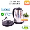 Ấm Đun Nước Siêu Tốc 2 Lớp Cách Nhiệt 1.8L/2L 1.500W - Giá Ưu Đãi 85.000 VND 8
