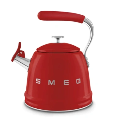 Ấm Đun Nước Thổi Sáo Smeg - Dùng Mọi Loại Bếp, Chính Hãng, Bảo Hành 12 Tháng, Giá Ưu Đãi 3,5 Triệu