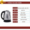 Ấm Siêu Tốc Đun Nước 1.8L Inox An Toàn - Siêu Nhanh, Giá 99k Giảm Giá 3