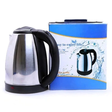 Ấm Siêu Tốc Inox 1.8L - Đun Cực Nhanh, Hiện Đại, Tự Động Ngắt, Giá 99.000đ