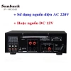 Amly Karaoke Sunbuck 326BT Cổng 12V 220V Bluetooth Bảo hành chính hãng Giá chỉ 170k 5