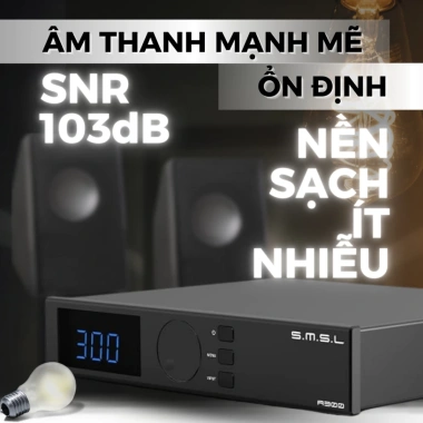 Amply SMSL A300 - Khuếch Đại Công Suất Cao Cho Loa Cột & Hệ Thống Âm Thanh Gia Đình, Giá 5.176.000₫ 8