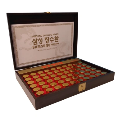 An Cung Trầm Hương Mật Ong Samsung Jangsoo Hwan 3.75g x 60 viên Korepharma 1.738.000 VND