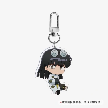 Anime Ranma 2/1 Nibun no Ichi Figures Ranma Tendou Akane Acrylic Key Chains Q Version Cute Cartoon Bag Accessories Fans