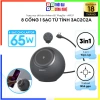 Anker 637 MagGo A9.137 Trạm sạc 65W 8in1 – 1 sạc từ tính, 3 AC, 2 USB‑A, 2 USB‑C, Giá 2.05 triệu