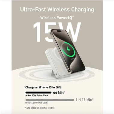 Anker MagGo Sạc Dự Phòng Không Dây 10.000mAh Qi2 PD 27W, Bảo Hành 18 Tháng 1 Đổi 1 3