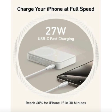 Anker MagGo Sạc Dự Phòng Không Dây 10.000mAh Qi2 PD 27W, Bảo Hành 18 Tháng 1 Đổi 1 6