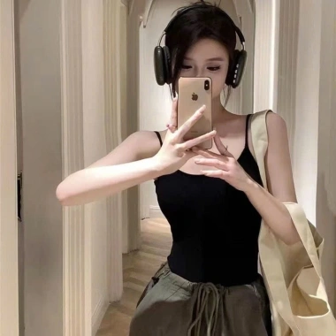 Áo 2 dây dáng ôm hở lưng gợi cảm, cá tính năng động Giá ưu đãi 89.000đ HHQC SP295