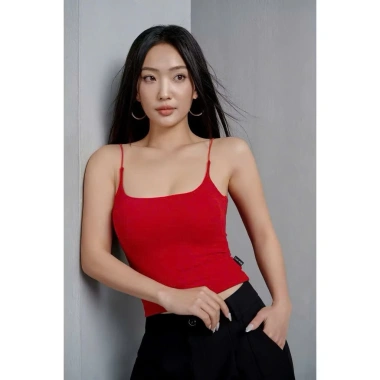 Áo 2 dây sợi bún cao cấp 2 lớp, giấu đường may, size 38-78kg, tặng dây chuyền - chỉ 189.000₫