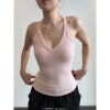 Áo 2 dây Tim thời trang cao cấp vải gân lụa Quảng Châu, phom dài và croptop, tặng dây chuyền – chỉ 62.469₫ 5