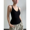 Áo 2 dây Tim thời trang cao cấp vải gân lụa Quảng Châu, phom dài và croptop, tặng dây chuyền – chỉ 62.469₫ 9