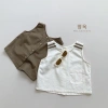 Aó 3 lỗ thun chất xô mỏng mềm mát, thiết kế đơn giản bé trai, bé gái - Mua hè S74 giá 223.000₫ 2