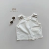 Aó 3 lỗ thun chất xô mỏng mềm mát, thiết kế đơn giản bé trai, bé gái - Mua hè S74 giá 223.000₫ 8