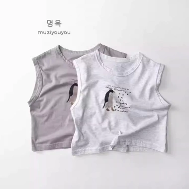 Aó 3 lỗ thun hình chim cánh cụt mềm mát mùa hè cho bé - Giá ưu đãi 169.000đ S80 7 Aó 3 lỗ thun hình chim cánh cụt mềm mát mùa hè cho bé - Giá ưu đãi 169.000đ S80 7
