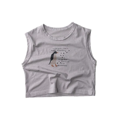 Aó 3 lỗ thun hình chim cánh cụt mềm mát mùa hè cho bé - Giá ưu đãi 169.000đ S80 9 Aó 3 lỗ thun hình chim cánh cụt mềm mát mùa hè cho bé - Giá ưu đãi 169.000đ S80 9