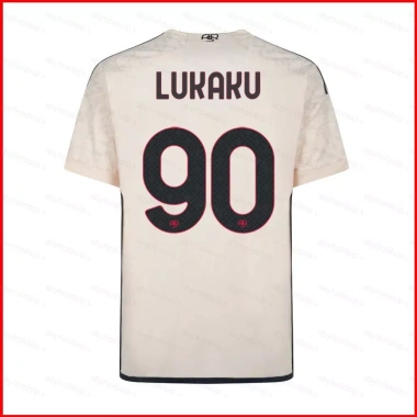 Áo Away 2.023-24 AS Roma Lukaku tay ngắn thể thao - Giá ưu đãi 117.720 VND