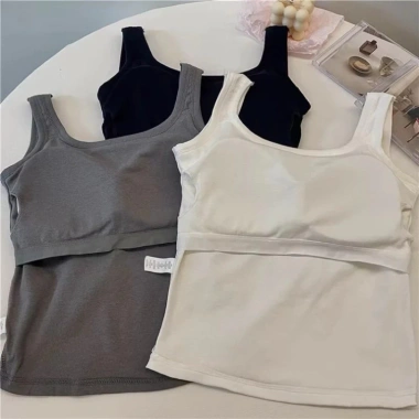 Áo Ba Lỗ Choice Dây To Có Mút Ngực Cổ Vuông Màu Trơn 312 - Giá chỉ 49.000₫, giảm từ 62.720₫ 3 Áo Ba Lỗ Choice Dây To Có Mút Ngực Cổ Vuông Màu Trơn 312 - Giá chỉ 49.000₫, giảm từ 62.720₫ 3